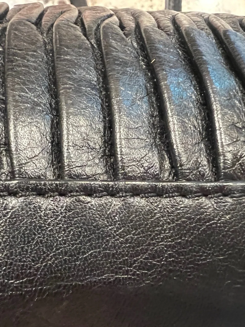 Coach Taylor Pleated Gathered Alexis Leather Satchel Carryall Tote in Black - Picture 12 of 15